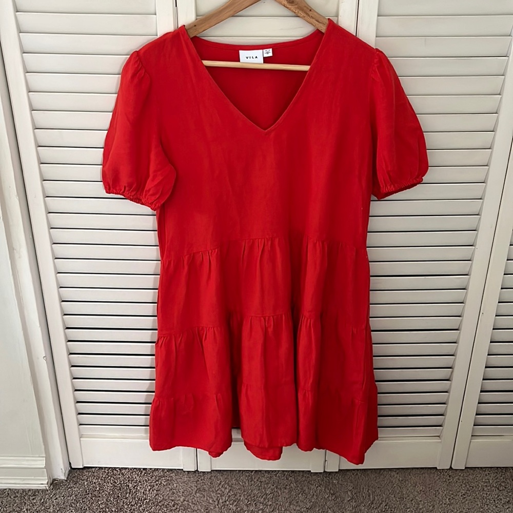 Red dress